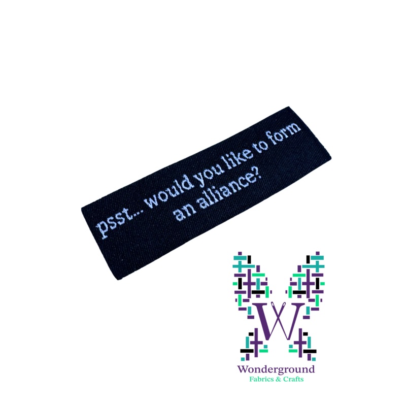 Alliance Premium Woven Tags / Labels